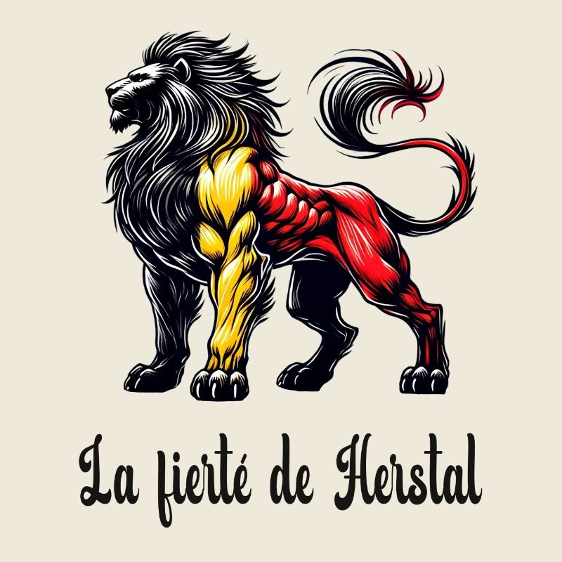 Motif du drapeau lion de Herstal