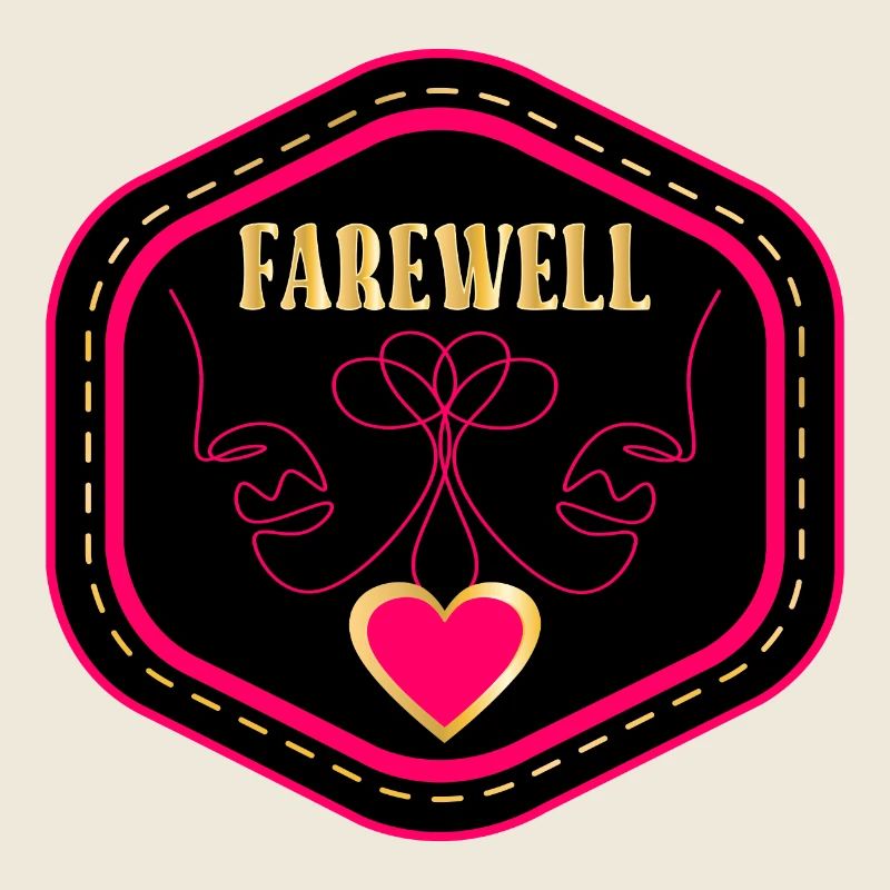 DESSIN AU TRAIT - ADIEU