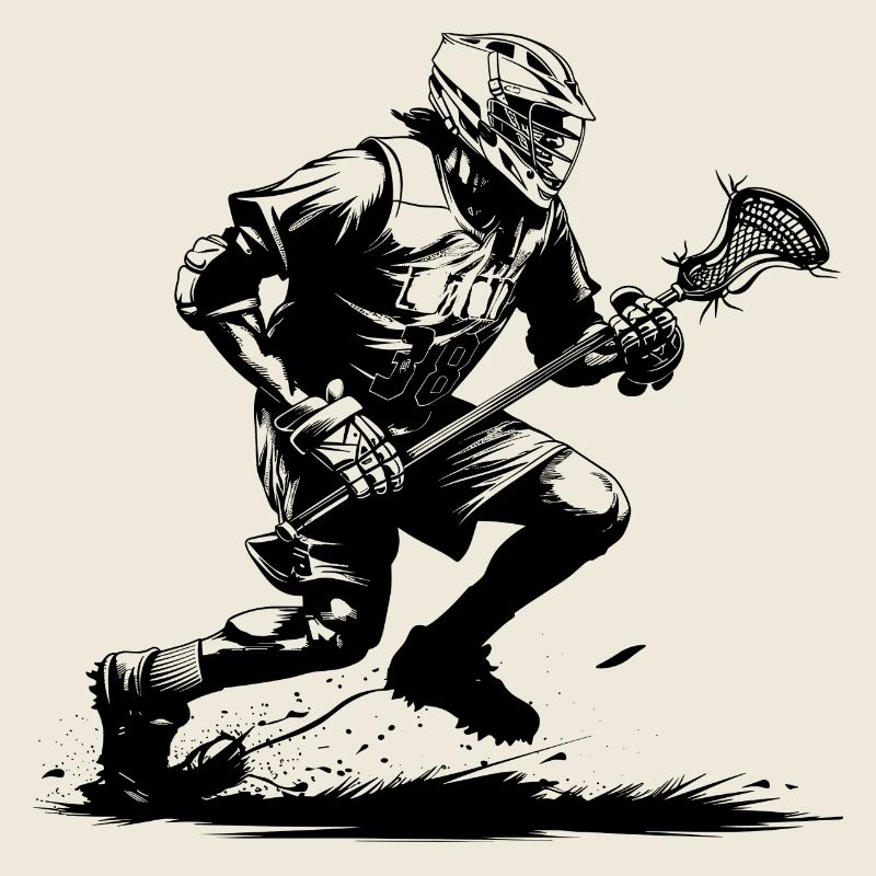 Lacrosse player