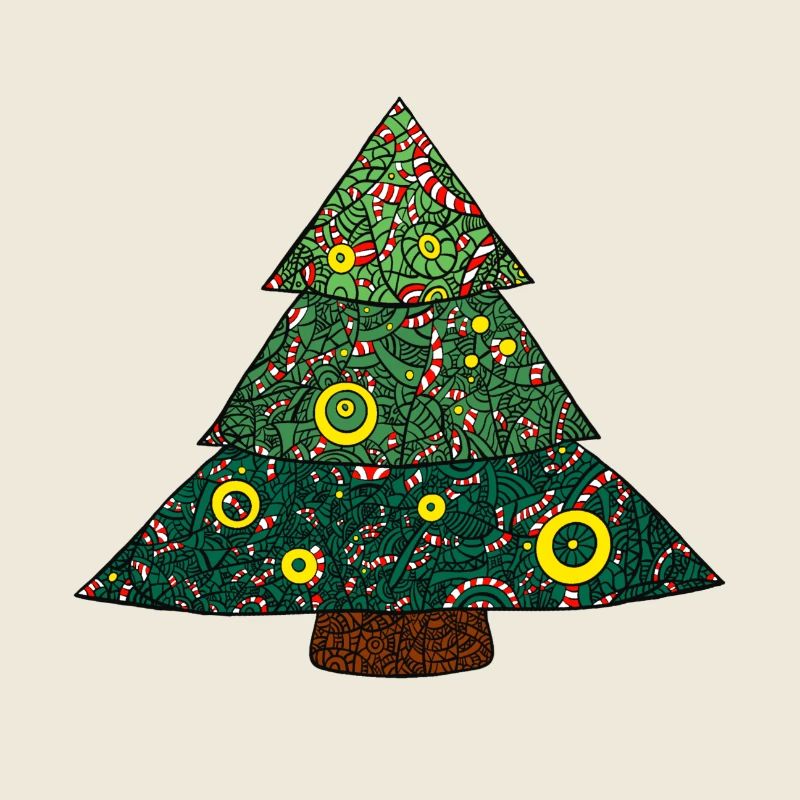 Cannes de Noël Mandala