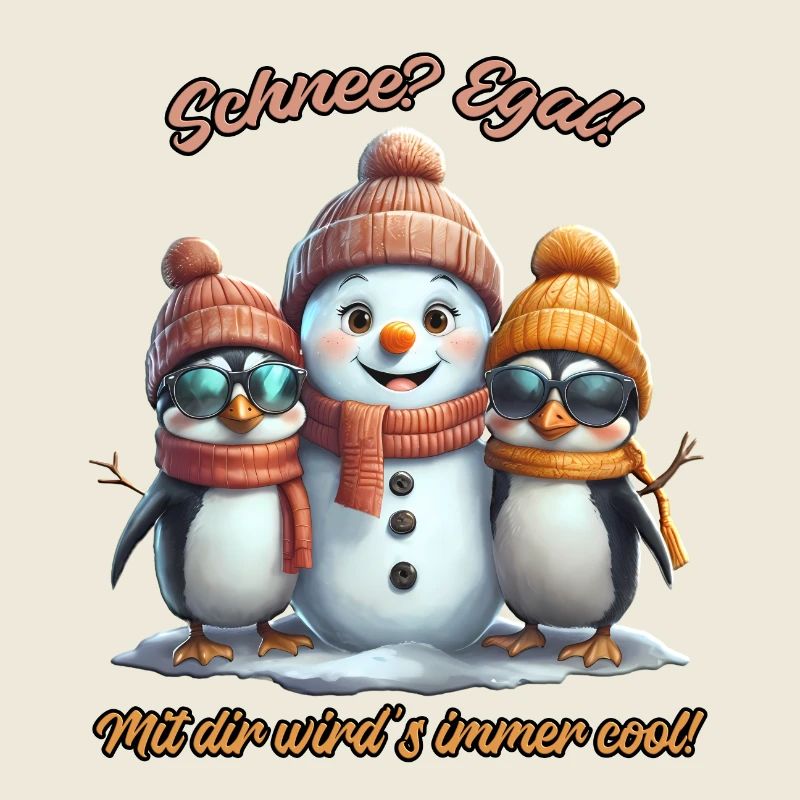 Schnee? Egal! Winterspaß mit Freunden