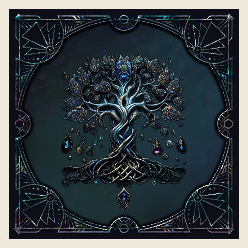 L’éclat de l’arbre de vie, les gemmes de l’âme.
