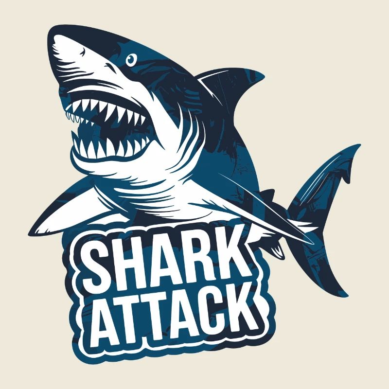 Shark Shark Attack Sea Lover