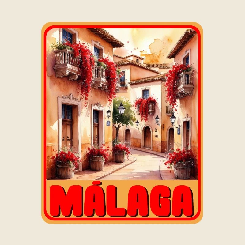 Malaga andalusien