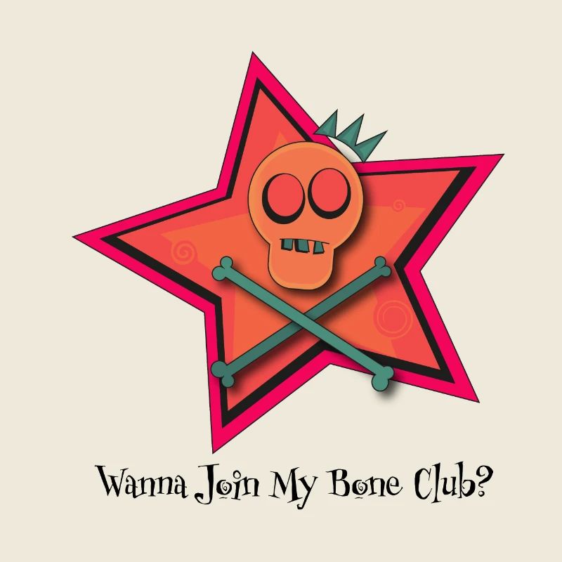 Wanna Join My Bone Club? – Skull Star!