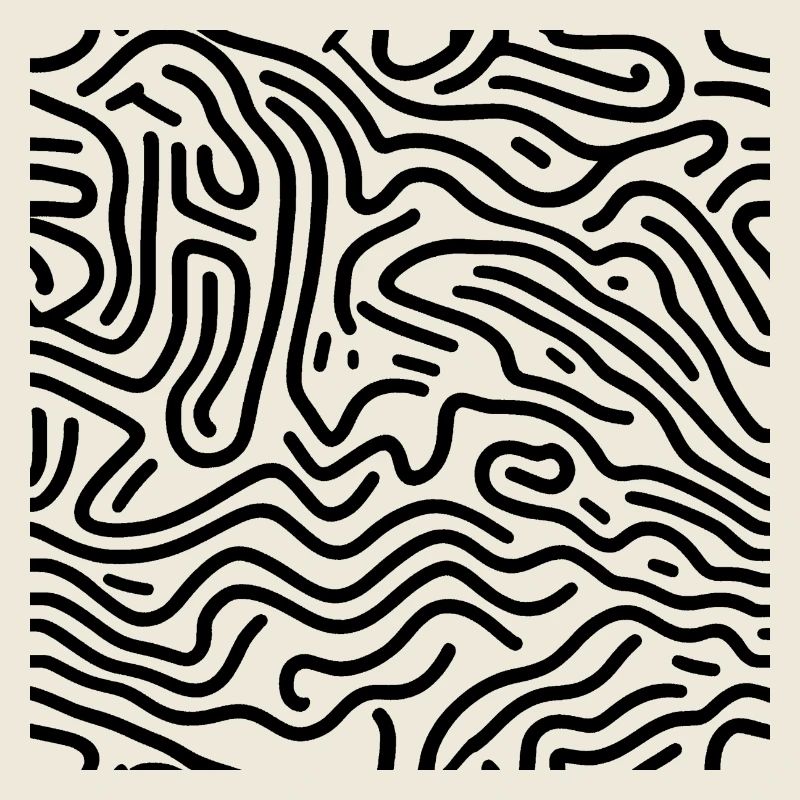 Black and white - Design lines