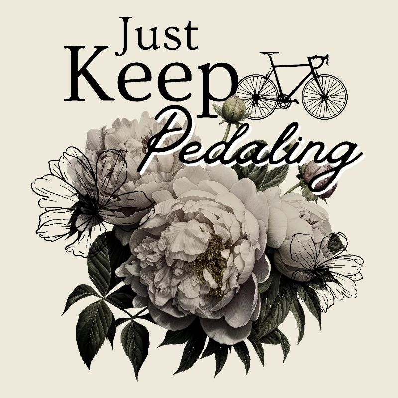 Pedaling – Floral Elegance