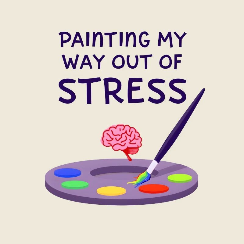 Peindre pour sortir du stress