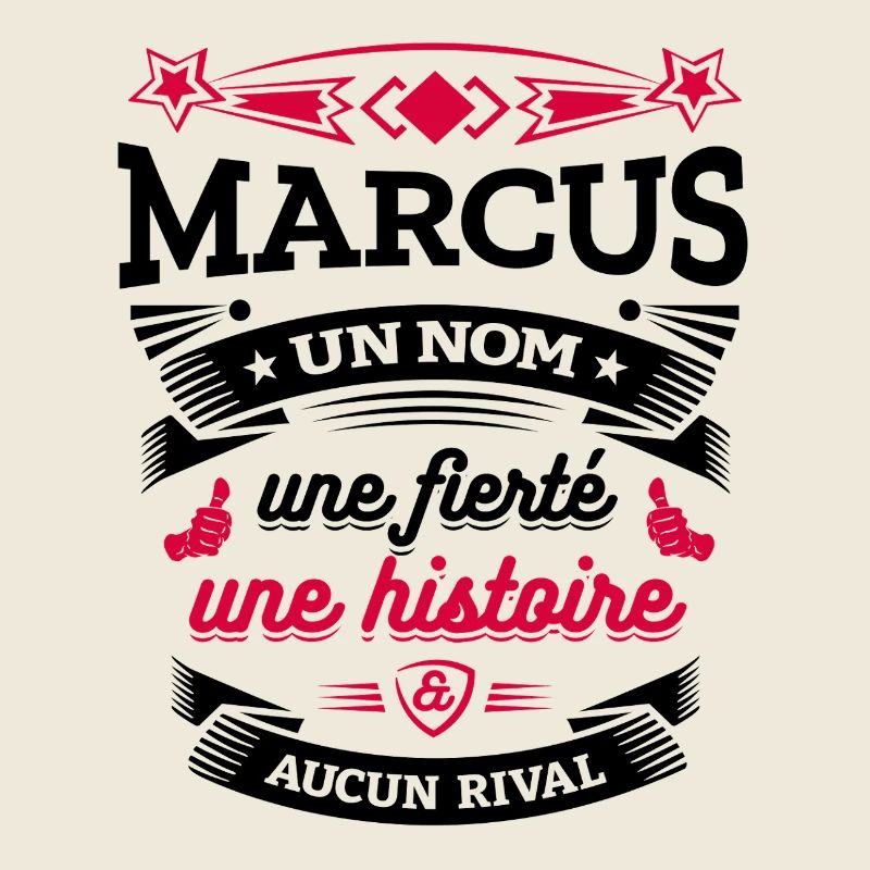 MARCUS UN NOM UNE FIERTÉ AUCUN RIVAL