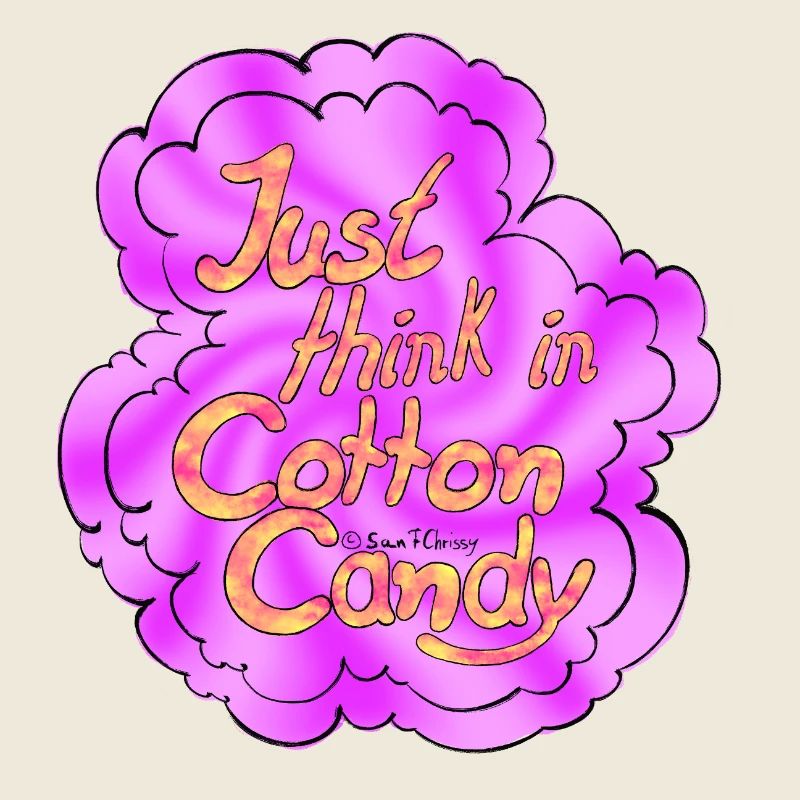 Cotton Candy Thinking Extra Shine
