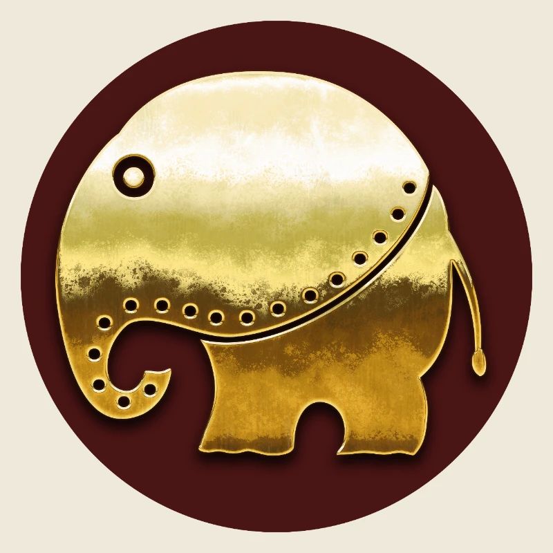 Éléphant d’or (Ethno, Cercle)