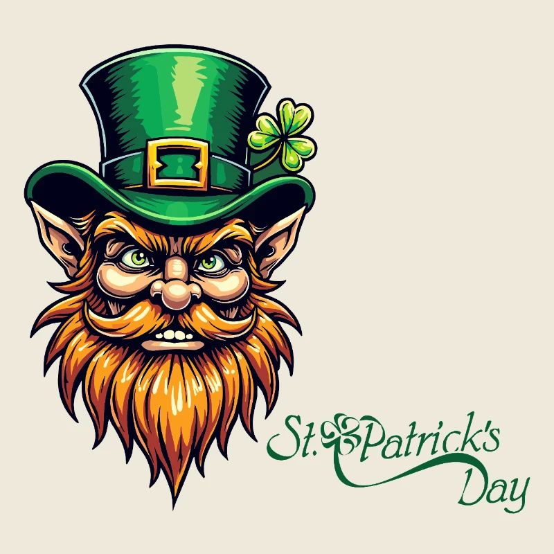 Leprechaun St. Patrick’s Day - Irish Happiness