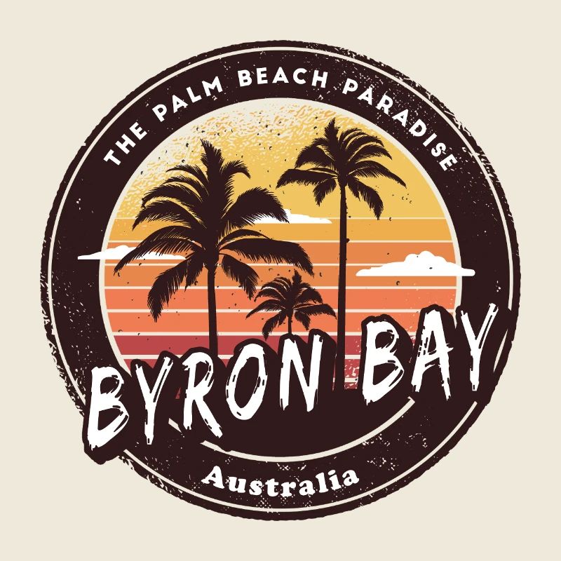 Byron Bay, Australie, Palmiers Design