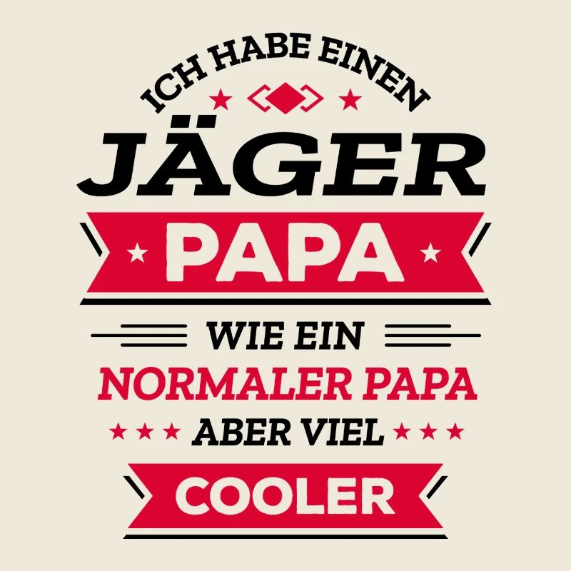 JÄGER PAPA COOL, GEBURTSTAG, WEIHNACHTEN, VATERTAG