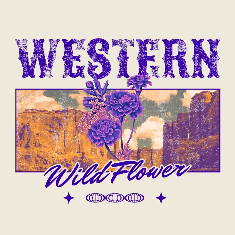 Western Wildflower – Retro Country Aesthetic