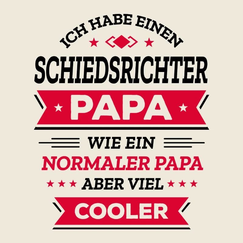 COOLER SCHIEDSRICHTER PAPA VATERTAG GEBURTSTAG