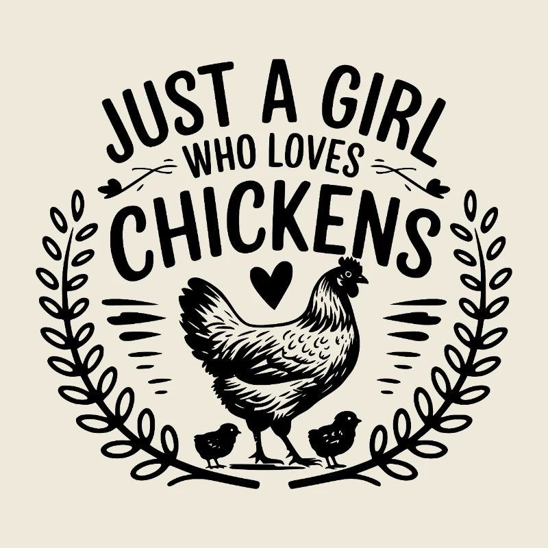 Juste une fille qui aime les poulets