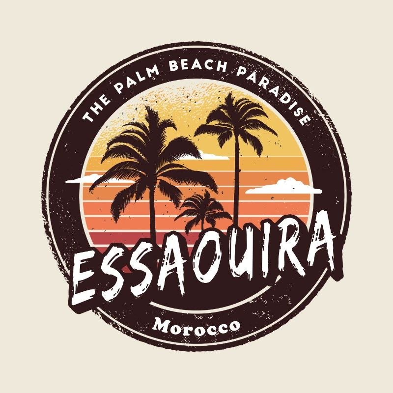 Essaouira Maroc Palmiers Design