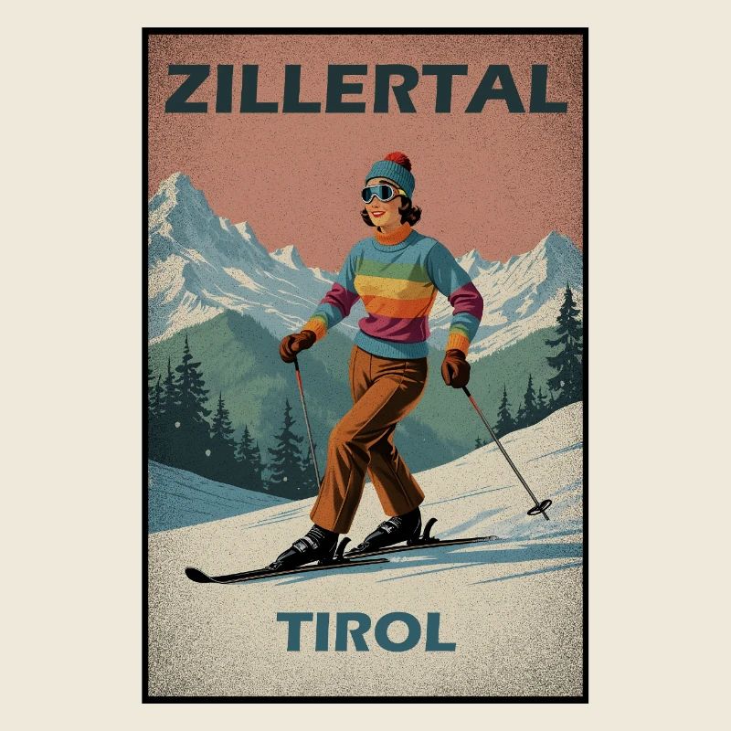 Zillertal Skiing Alps