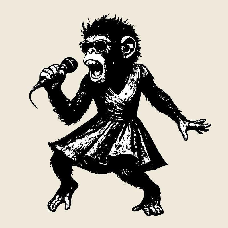 Chanteuse | La danse du singe