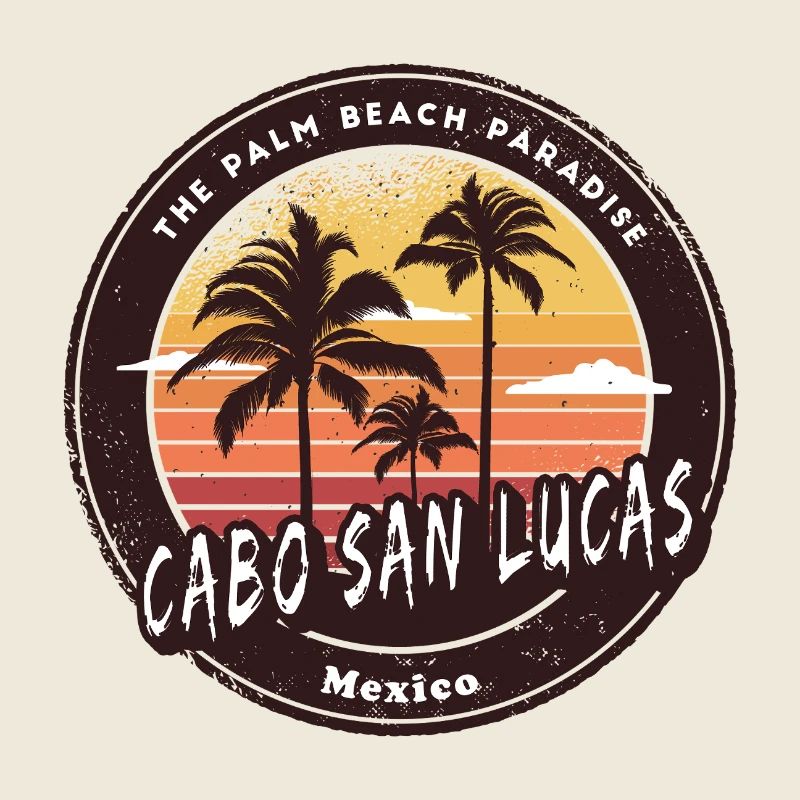 Cabo San Lucas Mexiko Palmen Strand Design