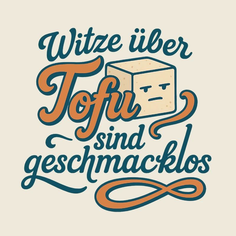Les blagues sur le tofu sont insipides ! Dicton de tofu.