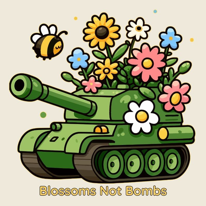 Blossoms Not Bombs