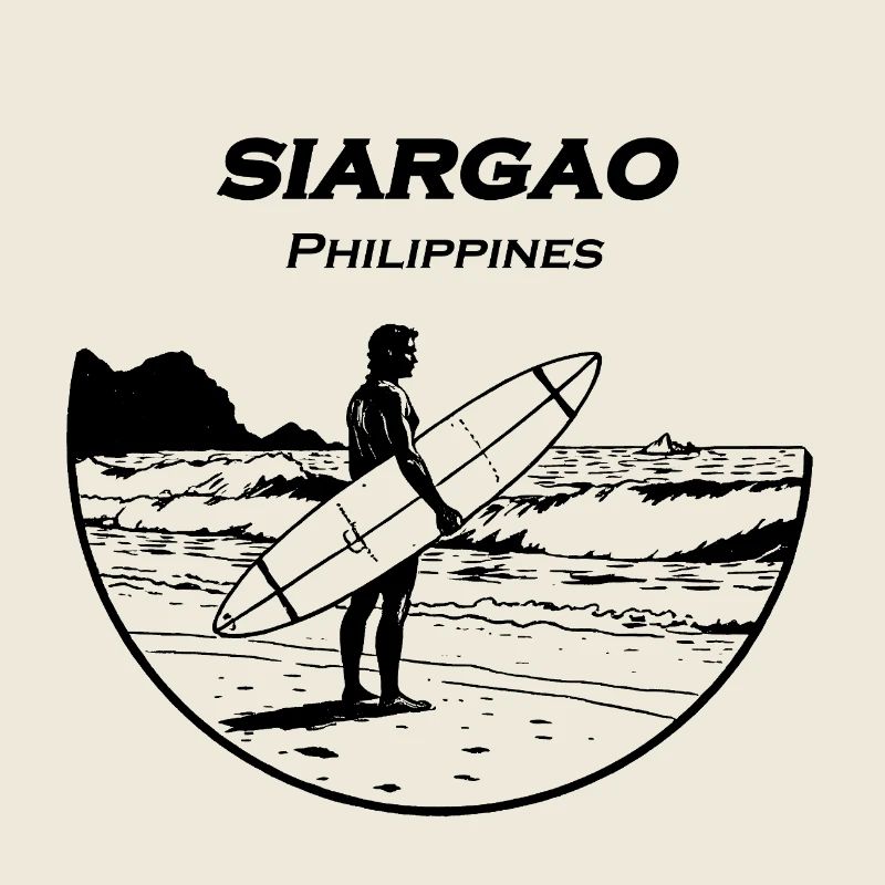 Surfeur de Siargao