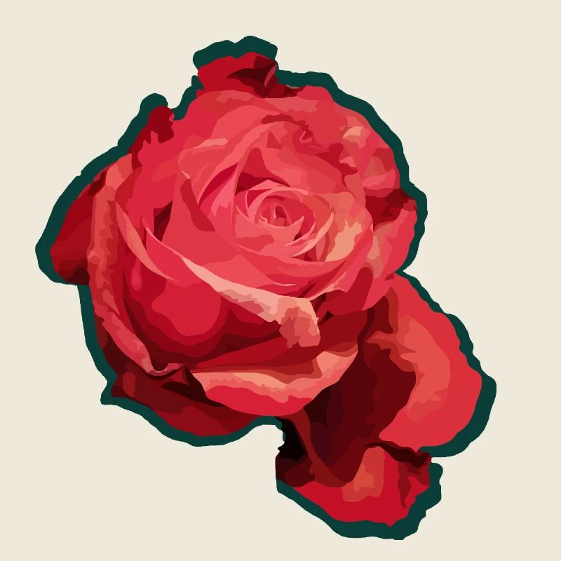 Rote Rose