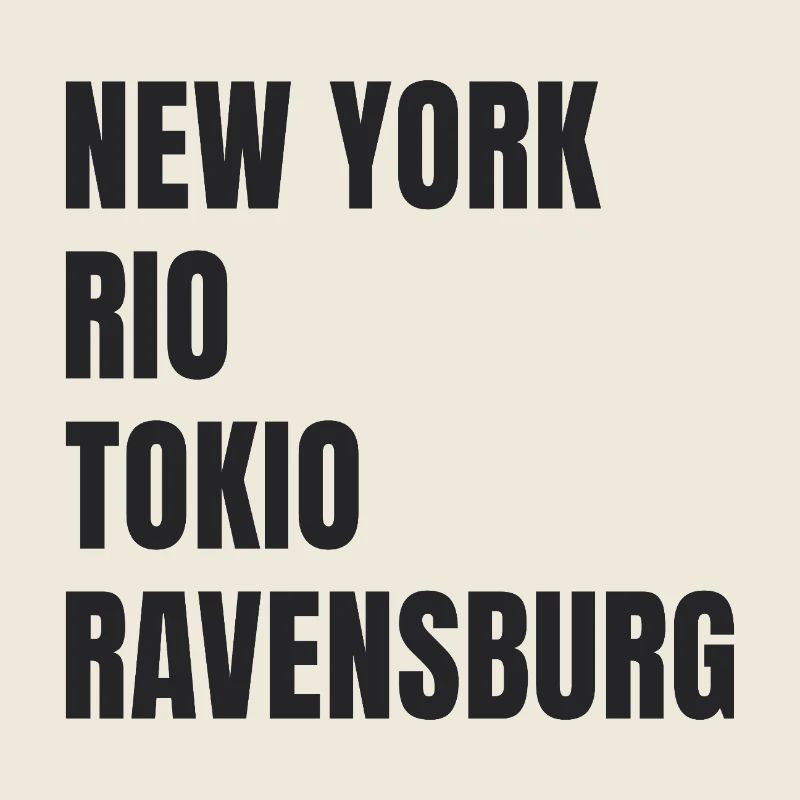 New York Rio Tokyo Ravensburg