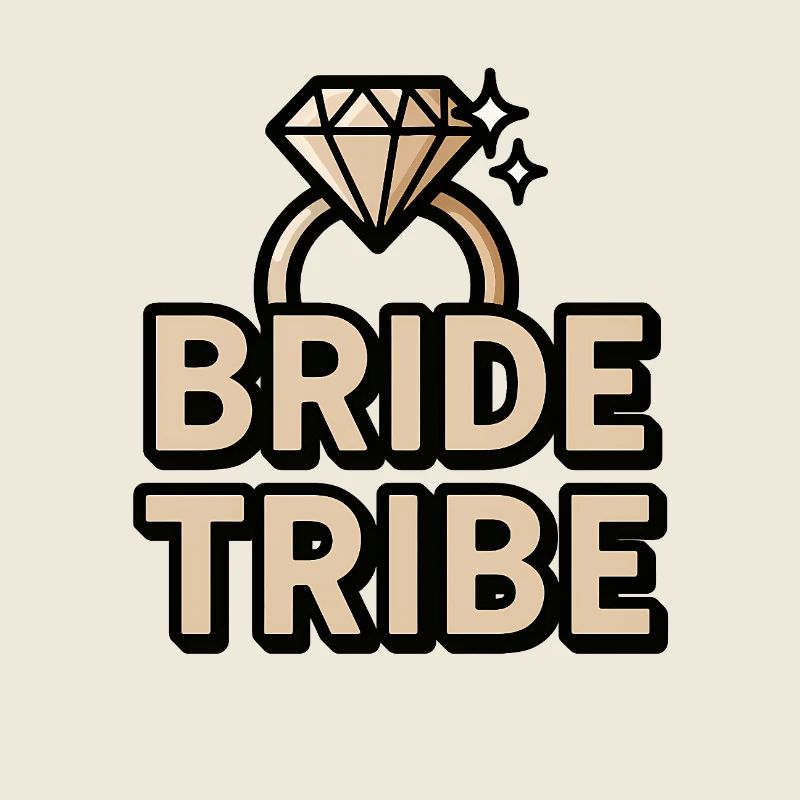 Bride Tribe EVJF bague dorée chic