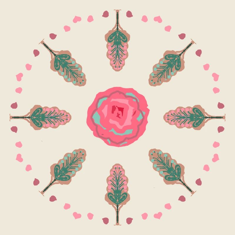 Roses Mandala