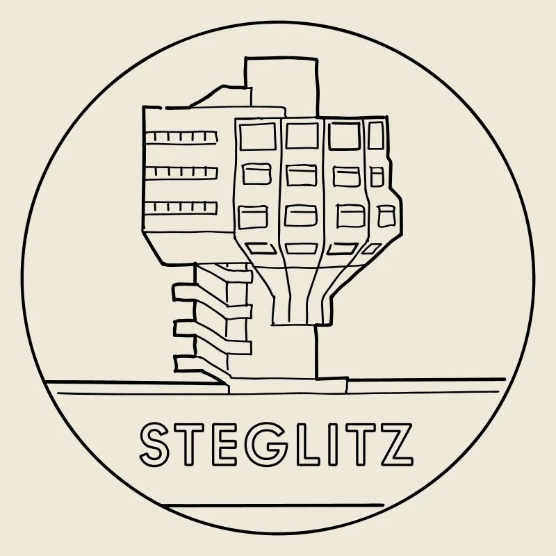 Steglitz mit Bierpinsel