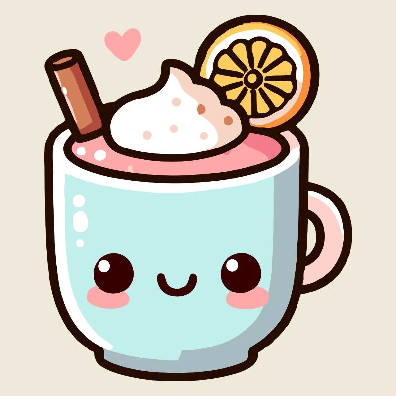 Cute Citrus Coffee Mug Design