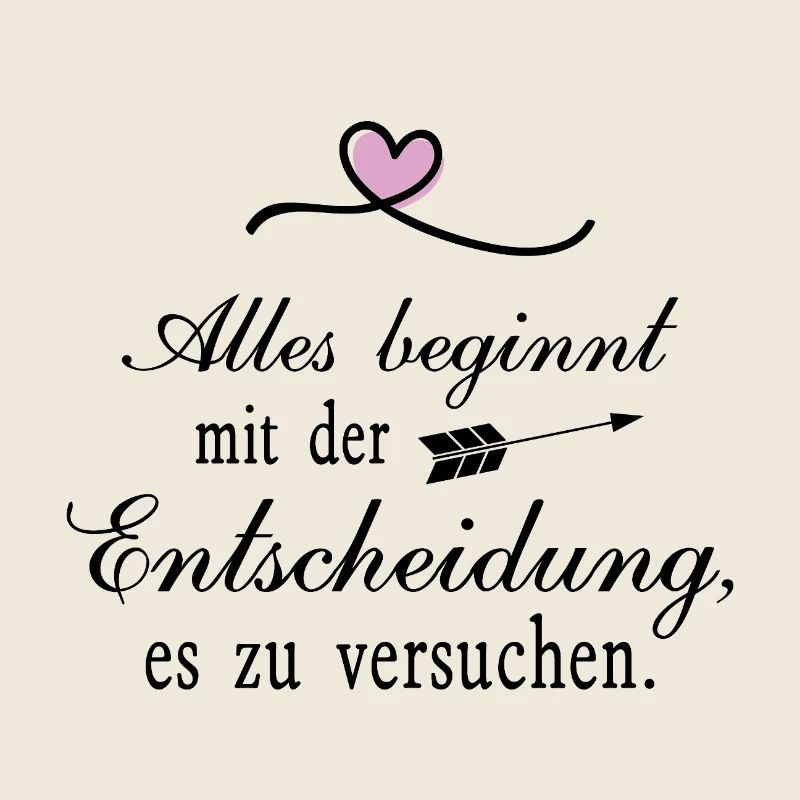 Tout commence par la décision