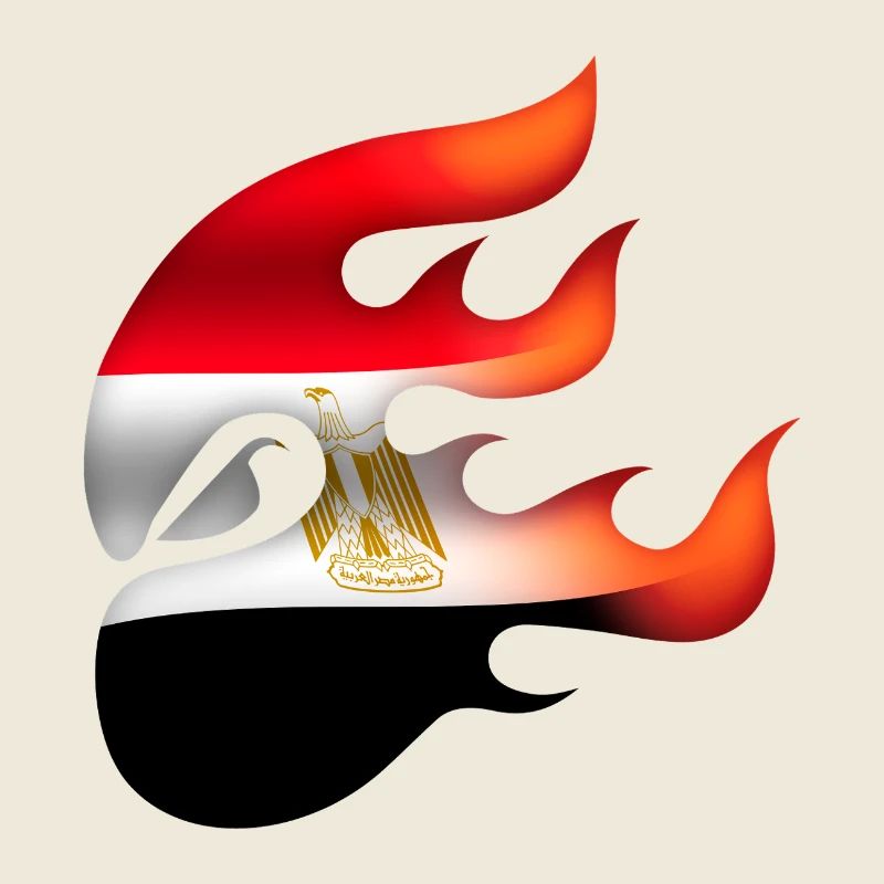 Drapeau de l’Égypte - Égypte - Ninja