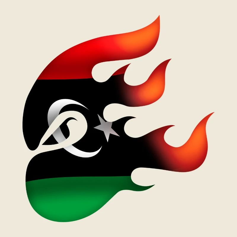 Drapeau de la Libye - Libye - Ninja