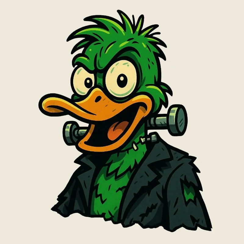 Frankenquack – Crazy Halloween Duck