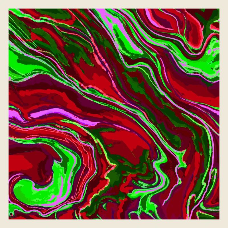 Art de conception en marbre vibrant