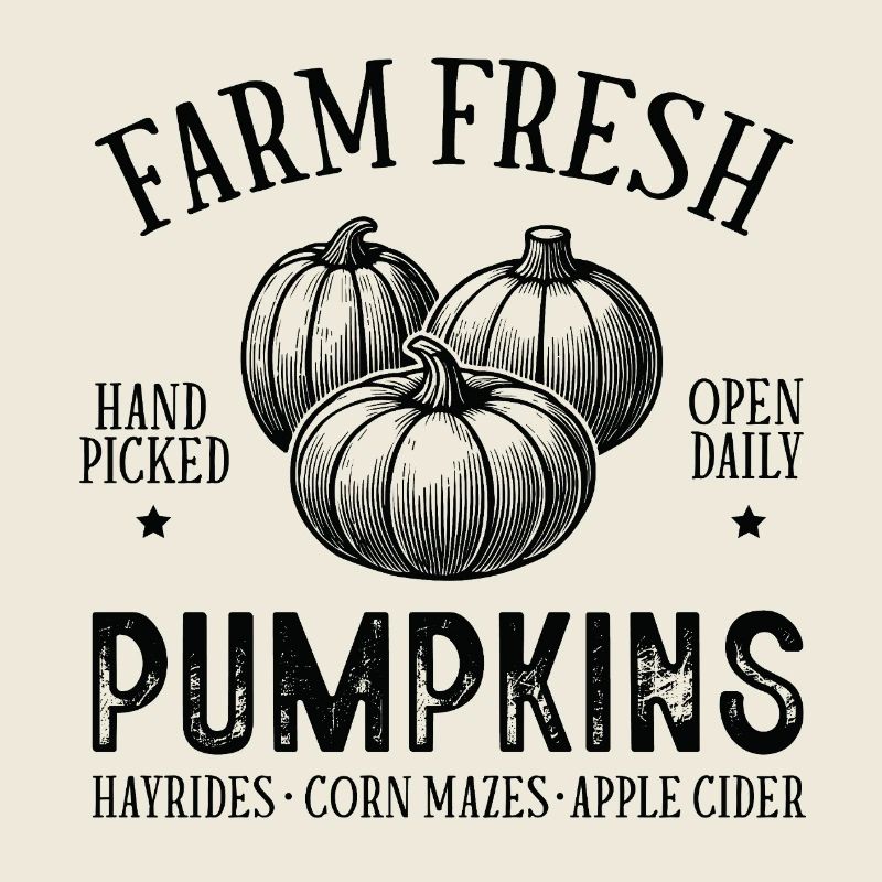 Herbstkürbisse im rustikalen Stil