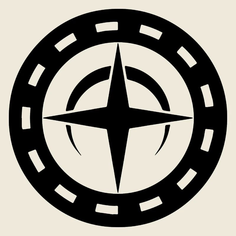 Celestial Compass Crop Circle Art