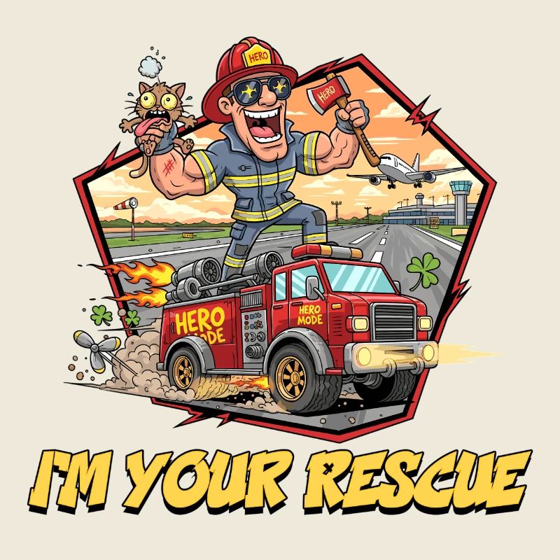 Rescue Firefighter Abenteuer-Design