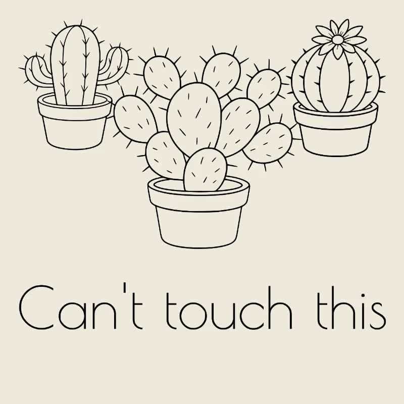 Cactus lineart fun