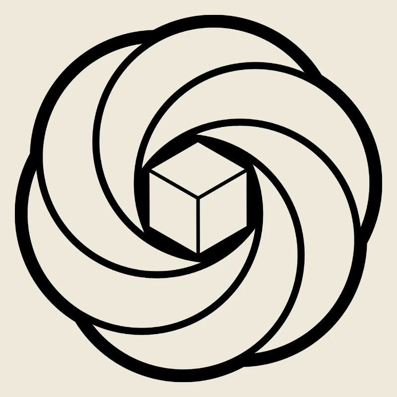 Vortex de cube cosmique