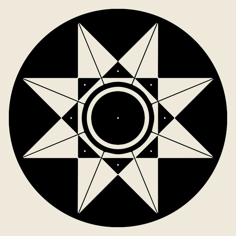 Schema des Himmelssterns