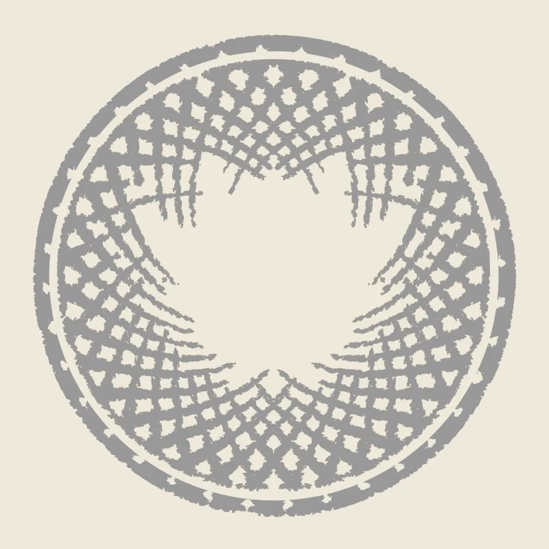 Geometrisches Mandala Muster