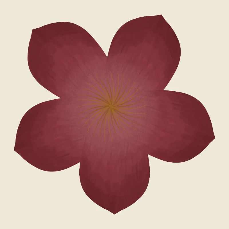 Elegantes Blumenblüten-Design