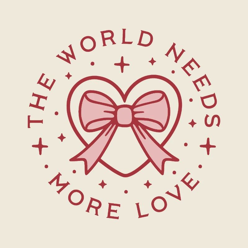 Le monde a besoin de plus d’amour paix citations girly coeur