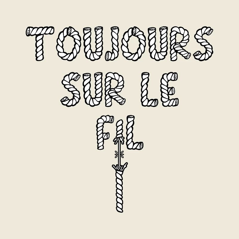 ALWAYS ON THE EDGE! (danger, risk)