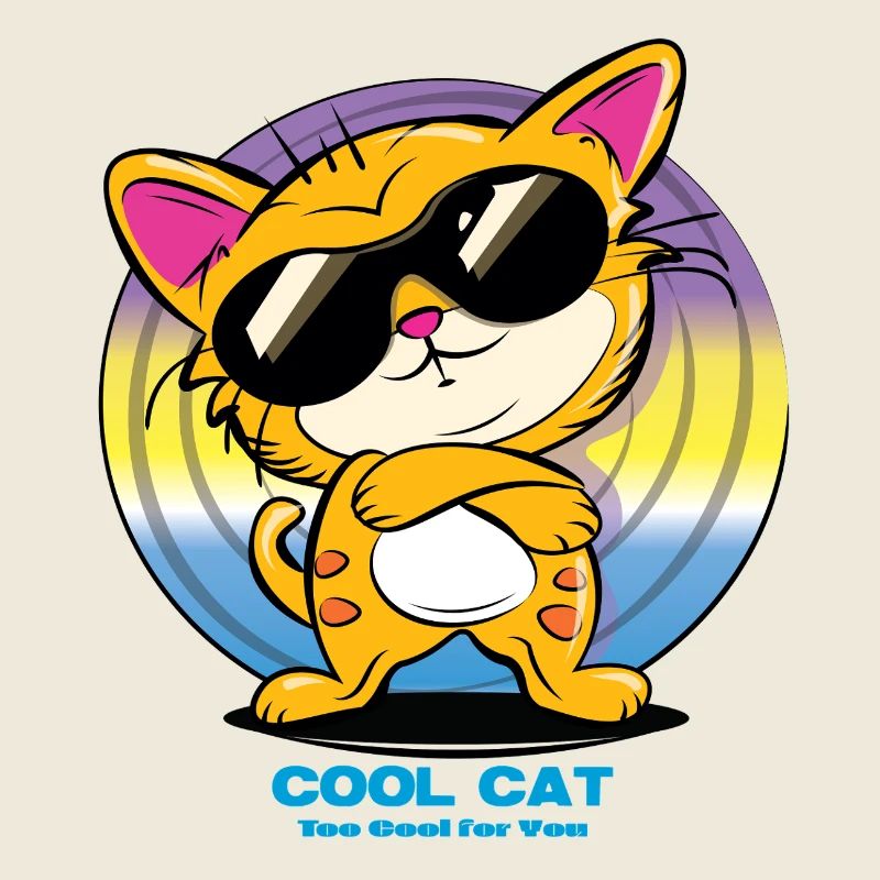 Cool Cat Sunglasses Tee